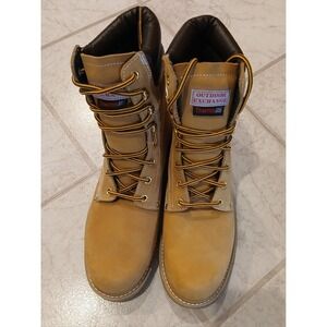 Outdoor Exchange Suede/leather Lace Up Work Hiking Boots 7211 Mens Size 12M #917